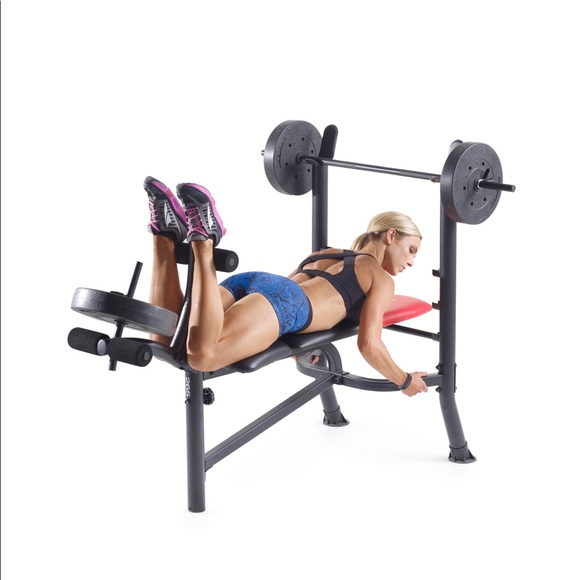 Weider Pro 265 Standard bench with weight set - Picture 7 of 7